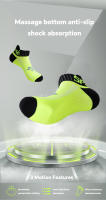 Calcetines Deportivos De Algodón Puro YUPAO Para Mujer Y Hombre Antideslizantes Absorbentes Secado Rápido Fitness Running - details 0