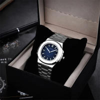 Reloj De Lujo Para Hombre Originate Quadrado De Acero Inoxidable Resistente Al Agua Con Luminiscencia Fecha Y Correa De Acero Reloj De Pulsera De Cuarzo - details 0