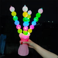 1Pcs Lámpara LED De Colores Brillantes En Forma De Calabaza Dulce Stick Fluorescente Para Conciertos Y Fiestas Juguete De Flash Proporciones De Equipamiento - details 13