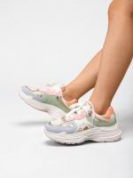 Zapatillas Sneakers Deportivos Running - Coloridos y Blancos - con Plataforma - Estilo original - Moda jf1220 - details 0