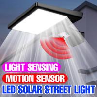 Lámpara Solar LED Exterior IP65 Impermeable Con Sensor De Movimiento Y Luz De Inundación Para Jardín Luz De Calle En Blanco Frío/Cálido Moderna - details 0
