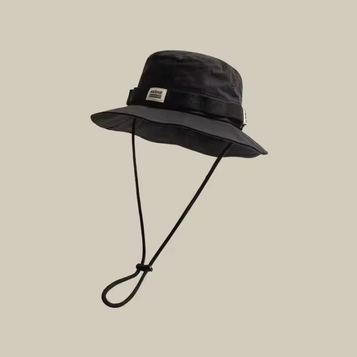 Gorro De Pescador Panamá Unisex Verano Protección UV Ajustable Para Hombres Y Mujeres Para Caminos Y Acampar Sombrero De Visera - 1