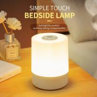 Lámpara Nocturna LED Recargable Por USB Con Control Remoto Luz De Noche Cálida Para El Borde De La Cama Decoración De Escritorio Lámpara Nocturna - details 0