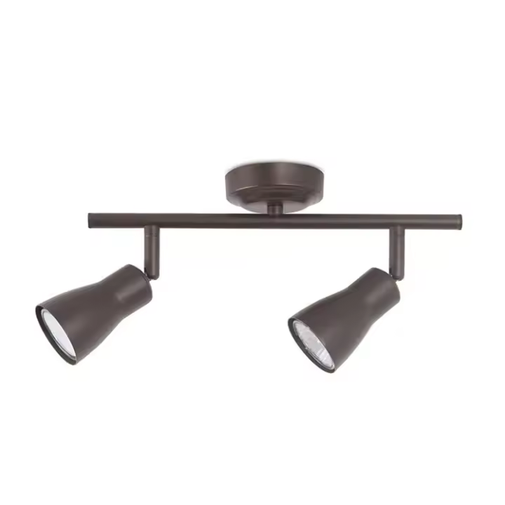 FORLIGHT Proyector Ip20 Safran Double Gu10 8W Marrón 1099Lm - 1