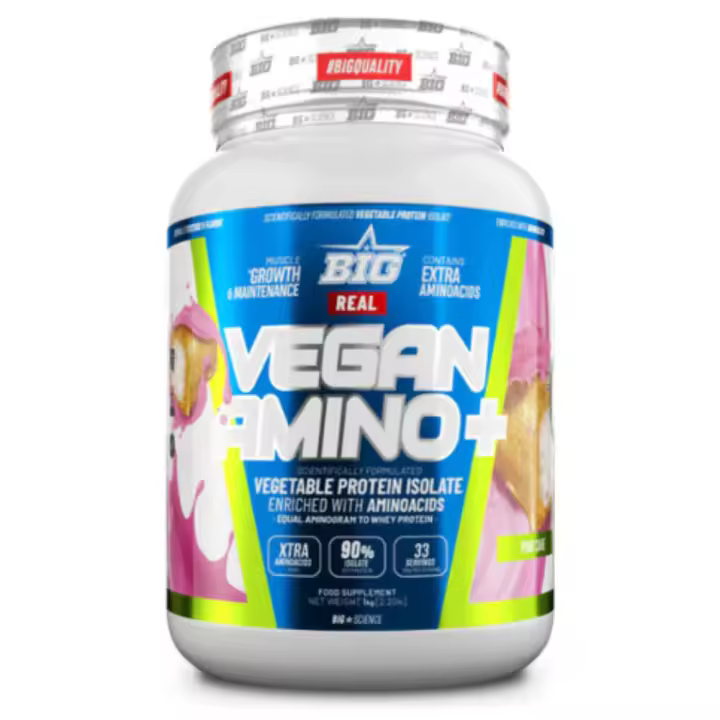 AISLADO DE PROTEÍNA REAL VEGETAL │VEGAN AMINO PLUS  ENRIQUECIDO CON AMINOÁCIDOS - BIG - 1