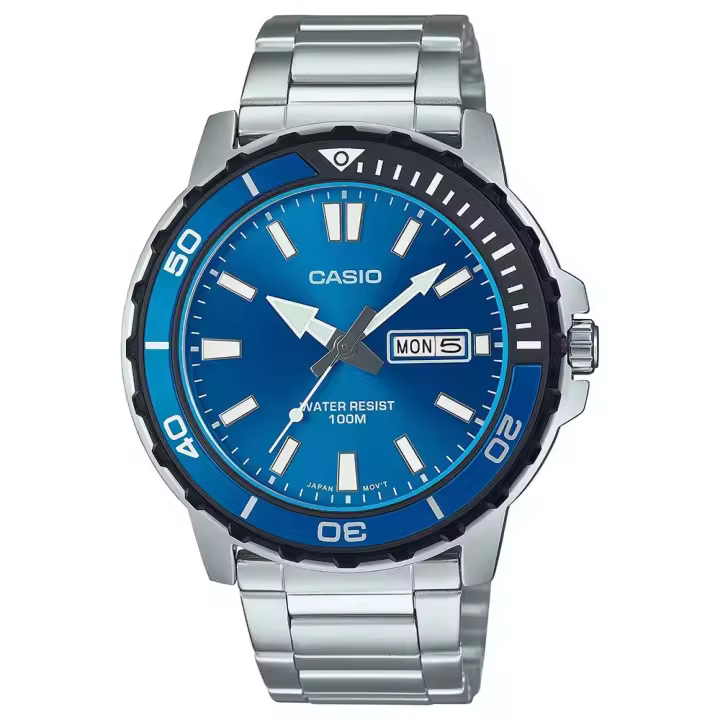 Casio Reloj Mtd-125d-2a1 Azul Hombre - 1