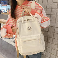 Mochila escolar portátil para adolescentes, bolsa de viaje de negocios, resistente al agua, de nailon, color negro, para mujer - details 15