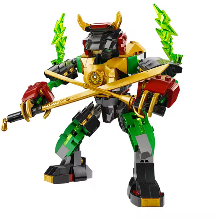 Bloques De Construcción Compatible MOC Sets Serie Ninja Elemento De Poder Lloyd Juguetes Para Niños Regalo Tamaño Pequeño ABS - 1