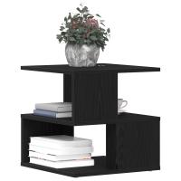 Mesa Auxiliar vidaXL Negro Roble 40x40x40 cm Madera Aglomerada - details 2