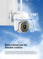 Cámara De Seguridad IP 2MP Exterior Impermeable Wifi Monitoreo CCTV Vigilancia Doméstica Tienda Cámara Inteligente Web Distancia De Visión Nocturna 10M Almacenamiento Hasta 128G - details 3