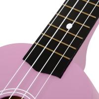 Ukulele Rosa De 21 Pulgadas Para Principiantes Guitarra Mini De 4 Cuerdas Material De La Parte Superior Sapele Regalo Musical Para Niñas - details 6
