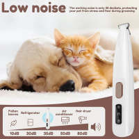 Afeitadora Eléctrica Para Perros Aleekit Precisa Y Portátil Con Pantalla LED Apto Para Cuidado Del Pelaje Y Uñas De Mascotas Pequeñas Y Medianas - details 12