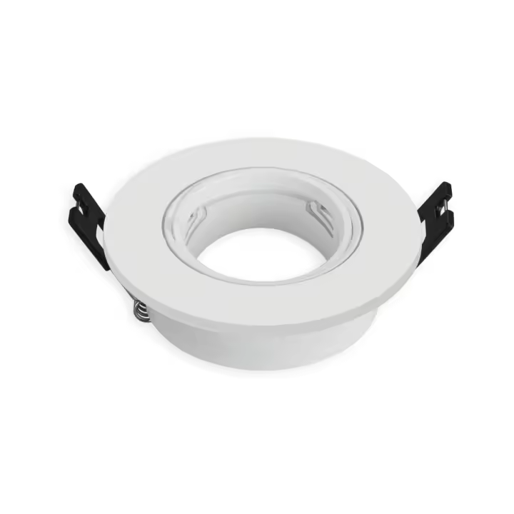 KIT ARO REDONDO MATEL BASCULANTE BRANCO 90MM - 1