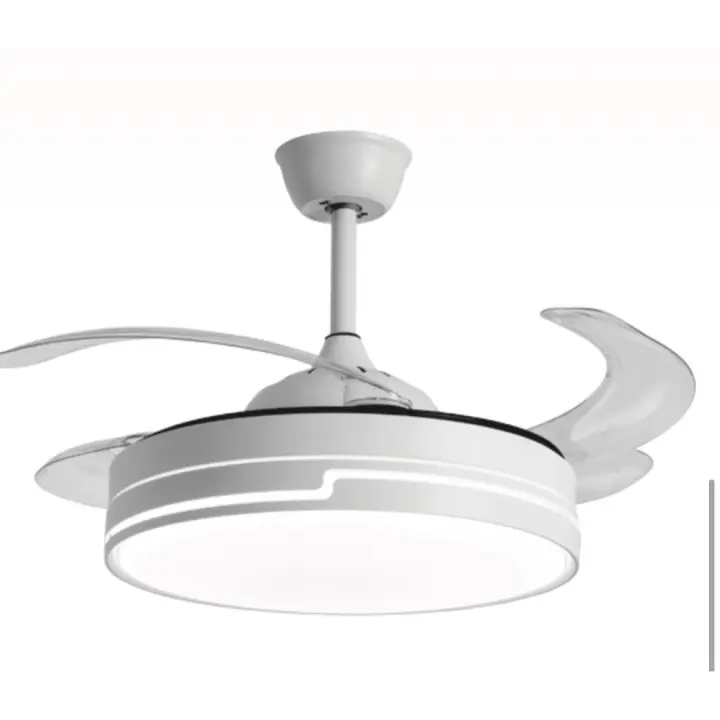 BEL AIR HOME - Ventilador de Techo ROBIN con Luz LED Personalizable y Motor DC Eficiente - 1
