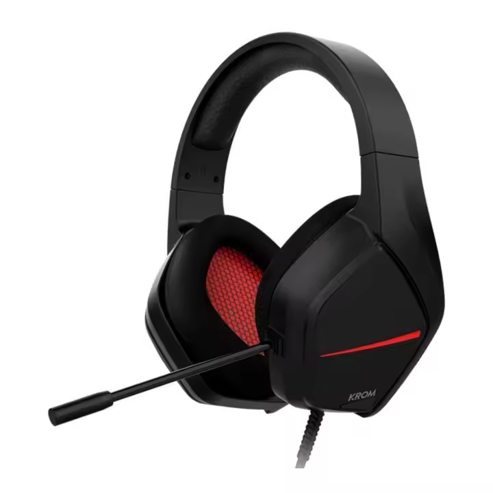 Auriculares Gaming con Micrófono Krom Kopa Move/ Jack 3.5/ Negros - 1