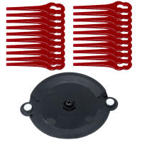 Cabeza De Trimmer De Hierba Repuesto Hojas Para Parkside PRTA 20-LiA1 LIDL IAN 311046 91099406 Simple Snap-On Cabeza Plástica - details 0