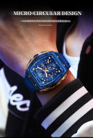Reloj De Pulsera De Cuarzo LIGE Para Hombre Deportivo Y Casual Resistente Al Agua De 50M Con Cronógrafo Y Fecha Autónoma Material De Correa De Silicona - details 8
