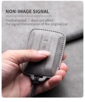 Funda De Llave De Coche En Cuero Para Great Wall GWM WEY TANK 300 500 Carcasa De Auto Para Llave De Remoto Con 4 Botones - details 5