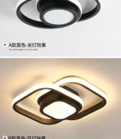 Lámpara De Techo LED De 3 Colores Moderna Y Dimmable Para Dormitorio Y Comedor Iluminación Nordic Aisle Para Sala De Estar Y Foyer - details 12