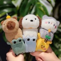 Capybara Slap Snap Wrap Muñequera De Peluche Divertida Para Mano Regalo Creativo Y Divertido Juguete De Perro Gato Kawaii - details 18
