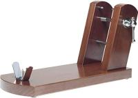 Buarfe - Jamonero Rioja  450 x 187 x 255 mm. Pino Insigne Chileno y Acero - details 0