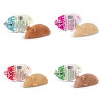 Paté para Gatos Variado, 4 sabores: Pollo, hígado de Pollo, Pavo y atún, sin Cereales y sin Gluten - Pack de 8 Unidades de 28 gr cada uno - ANIMALUJOS - details 1