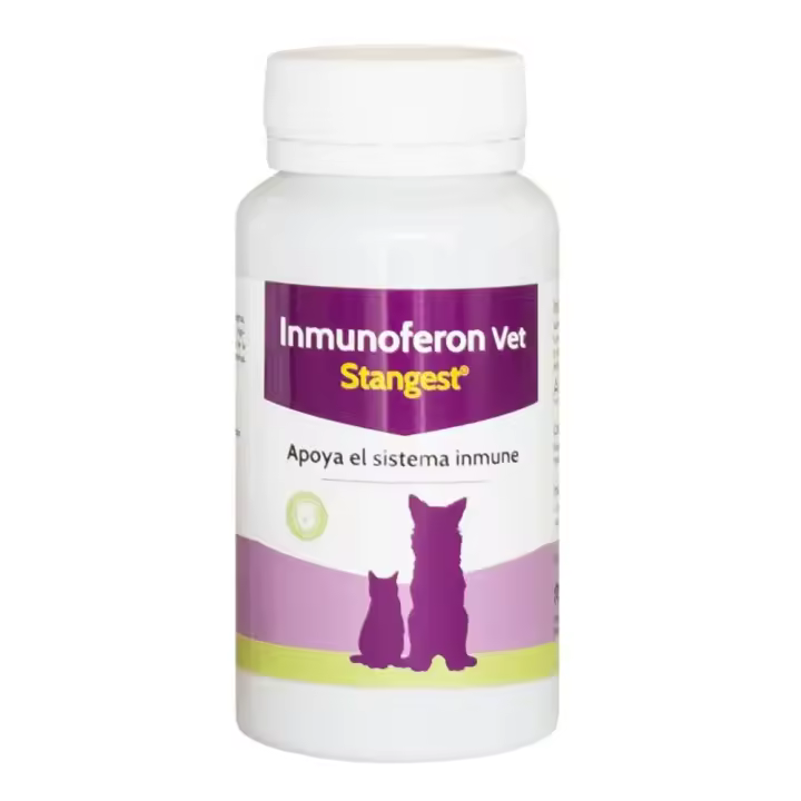 Inmunoferon Vet 30 comprimidos suplemento para el sistema inmunitario de perros y gatos Stangest - 1