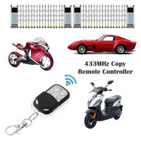 Control Remoto De Puerta De Garaje Electrónica 433MHZ Duplicado 5/10PCS Universal Sin Cable 4 Botones Metálico Para Automóviles - details 4
