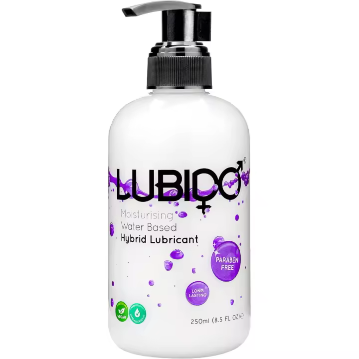 Lubido Lubricante Híbrido Hidratante 250ml – Base Agua y Sin Parabenos | Hidratación Profunda y Placer Instantáneo para un Verano Caluroso y Atrevido - 1