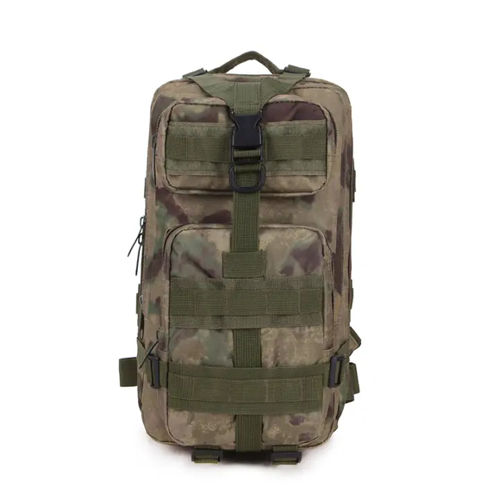 Steel Mule Mochila de Asalto Militar 26 Litros, Pequeña Color Verde Ruinas Táctica Molle Escolar Bolsa Bandolera para Niños Hombre Mujer Caza Camping,  Airsoft , Crossfit, bolsillo anti robo Viaje Cabina , universidad, campamento senderismo - 1