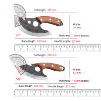 Cuchillo Multifuncional De Cocina Acero Inoxidable Forged Cuchillo De Carne Boning Con Abrebotellas Y Funda Para Cocina - details 1