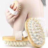 Cepillo De Masaje Para El Cuerpo Anti Celulitis De Madera Con Almohadilla De Masaje Españo Para El Cabello Y Escalpelo Eliminador De Piel Muerta Herramienta De Spa Essencial - details 8
