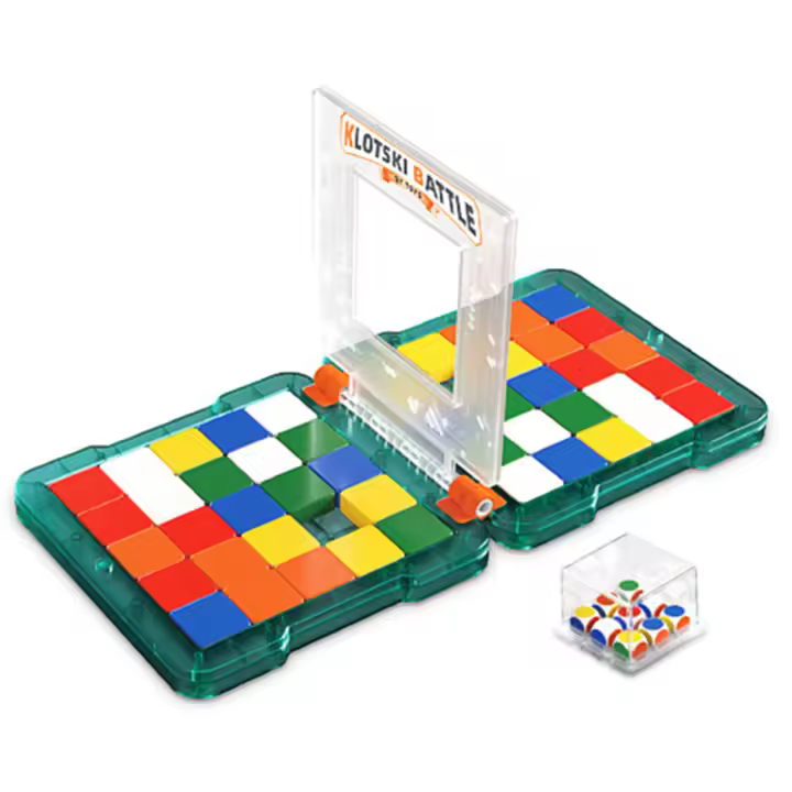 Cubo Magnético Qiyi Klotski Batalla Ruta Huarong Juego De Rompecabezas Cubo Colorido Para Familia Y Profesionales - 1