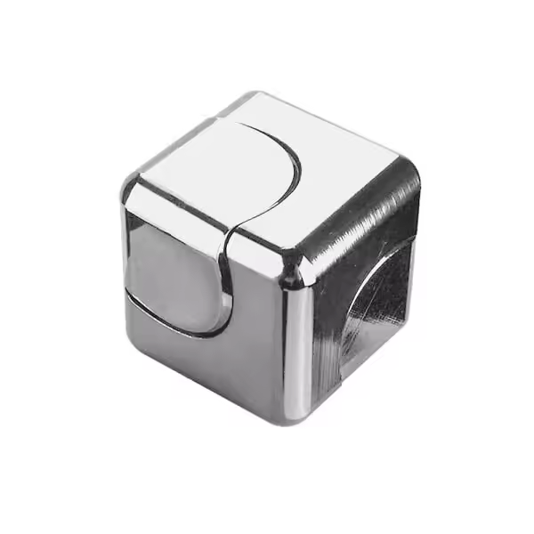 Spinner Cube Trucos para dedos Alivio del estrés y la ansiedad Finger Gyro Fidget Toy Niños Adultos Regalo-ES Colorido - 1