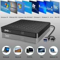 Leer Y Grabar DVD USB 3.0 Tipo C 5 En 1 Enchufe Externo Para PC Portátil Y De Escritorio Soporte De Disco 2MB Velocidad Máxima De Grabación DVD 8x - details 3