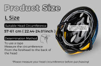 Casco De Bicicleta VICTGOAL Para Adultos Con Visera Y Luz Trasera LED Adecuado Para Hombres Y Mujeres Ciclismo En Carretera MTB E-Bike Protección Completa Tamaño M/L - details 2