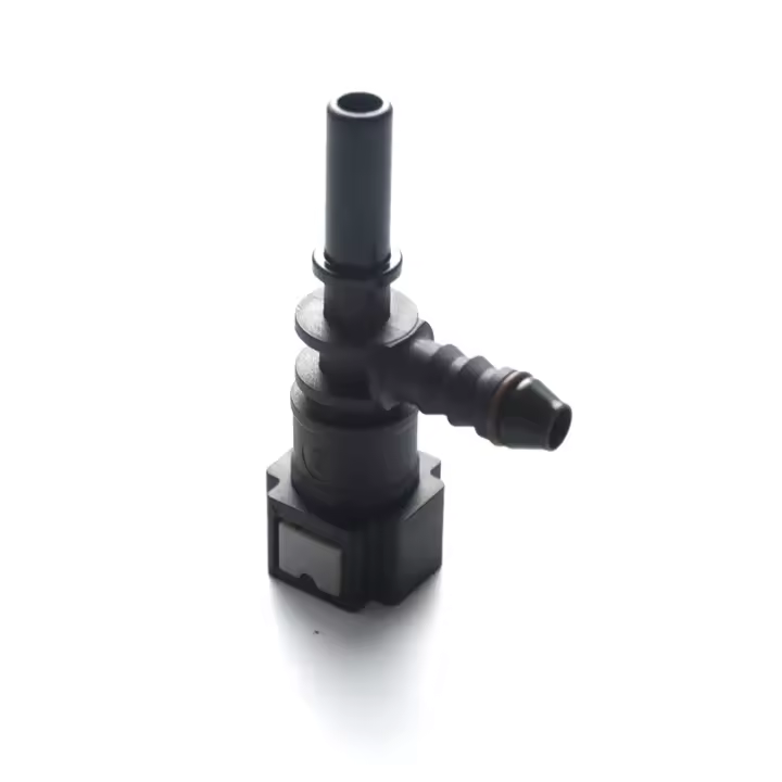 Conector De Tubo De Combustible Automóvil ID6 7.89 Bundy Tee Hose Coupler Nylon Para Motocicleta Accesorios De Coche Conexión Rápida - 1