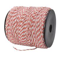 Cable De Valla Eléctrica 500M Blanco Y Rojo Alambre Conductivo De Acero Inoxidable Para Ganadería Roll De Alambre De Valla - details 1