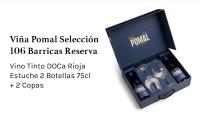 Viña Pomal Selección 106 Barricas Reserva - Estuche 2 Botellas 75cl + 2 Copas - details 1