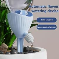 Dispositivo de inserción con pinchos para riego automático de plantas, sistema de control automático de agua con válvula de liberación lenta, sistema de control de riego por goteo con volumen de agua ajustable para plantas, disfrute de sus vacaciones - details 3
