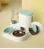 Dispensador Automático Para Gatos Y Perros Cuenco De Agua Y Alimentos Con Recarga Automática Basin Para Gatos Y Perros Material Plástico Forma Cuadrada - details 12