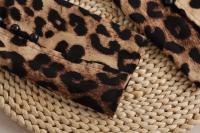 Pantalla De Mano Con Codos Para Mujer Estampado De Leopardo Estilo Retro Europeo Y Americano Con Borlas Decorativas 3D Versátil Para Mujer - details 26