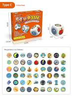 Juego De Dados De Acrílico Juego De Lectura Y Historias Para Mejorar La Lógica Y El Lenguaje Juego De Fiesta Para Adultos - details 4
