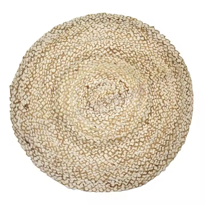 Signes Grimalt ORIGEN Home Decor Alfombra de Yute Redonda | Decoración Rústica y Boho - 90cm 32964 - 1