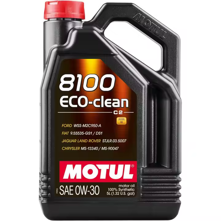 Motul 8100 Eco-clean SAE 0W30 – Aceite para el Motor , 5 litros - 1