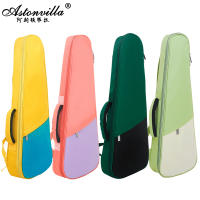 Ukelele Pequeño Serie Arco Iris 23/24 26/27 Pulgadas Con Estuche Impermeable De Algodón Y Dos Correas Acolchadas Mochila Para Guitarra - details 0