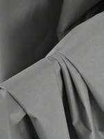 Cortinas Modernas De Color Sólido Doble Capa Con Cordón Para Atar, Totalmente Oscurecidas Perforadas Adecuadas Para Varias Habitaciones Material De Poliéster 100% - details 1