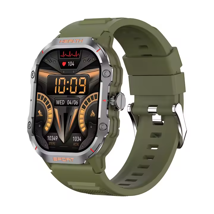 Bluetooth Stock HK24 Triple Defensa intelente Reloj que hace AMOLED Venta - 1