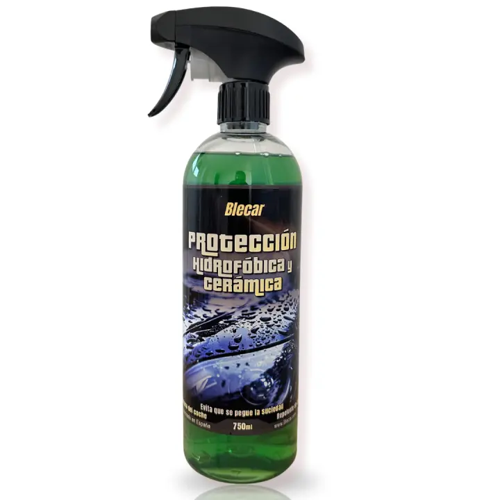 Blecar | Tratamiento Cerámico para Coche | Protección Hidrofóbica de Larga Duración para coche| Brillo Intenso y Efecto Repelente de Agua | Protege la Pintura del Coche contra Rayos UV y Suciedad | Ideal para Carrocería de coche - 1