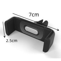 Soporte De Teléfono Para Coche Montaje En Ventilador Universal Negro Soporte Móvil Para Automóvil Pieza De Auto - details 1